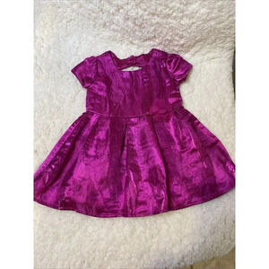 h  THE CHILDRENS PLACE dressy  pink dress 18-24